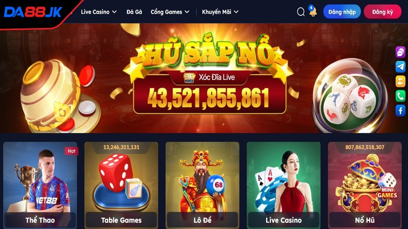 Vào link chơi da88 trên trình duyệt Chrome ngay sau khi tải