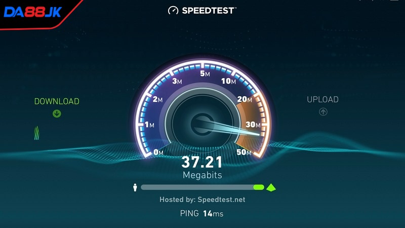 Kiểm tra tốc độ đường truyền internet đang dùng